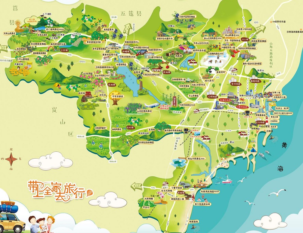 杨浦景区使用手绘地图给景区能带来什么好处？